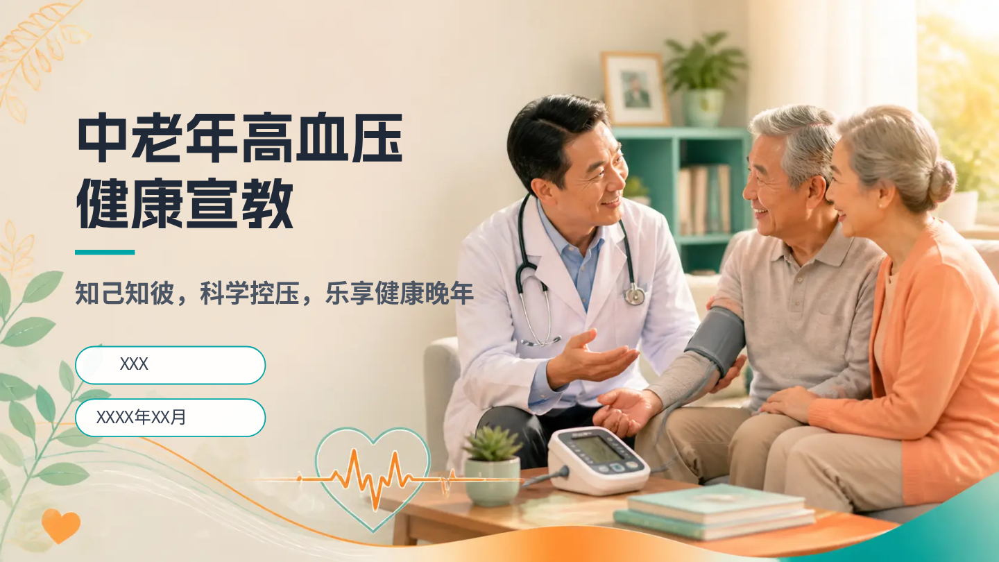 中老年高血压健康宣教 第1页