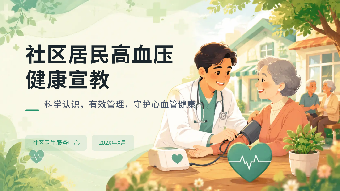 社区居民高血压健康宣教 第1页