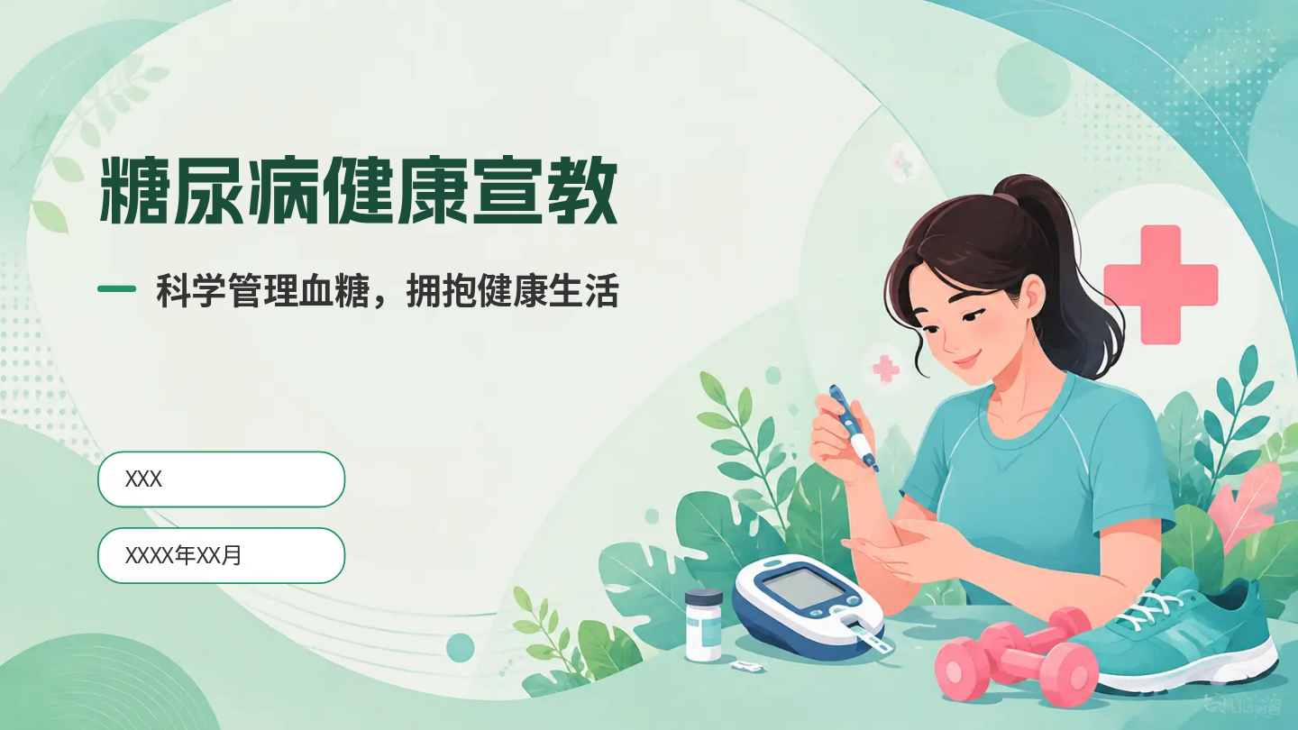 糖尿病健康宣教 第1页