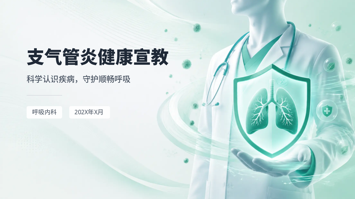 支气管炎健康宣教 第1页