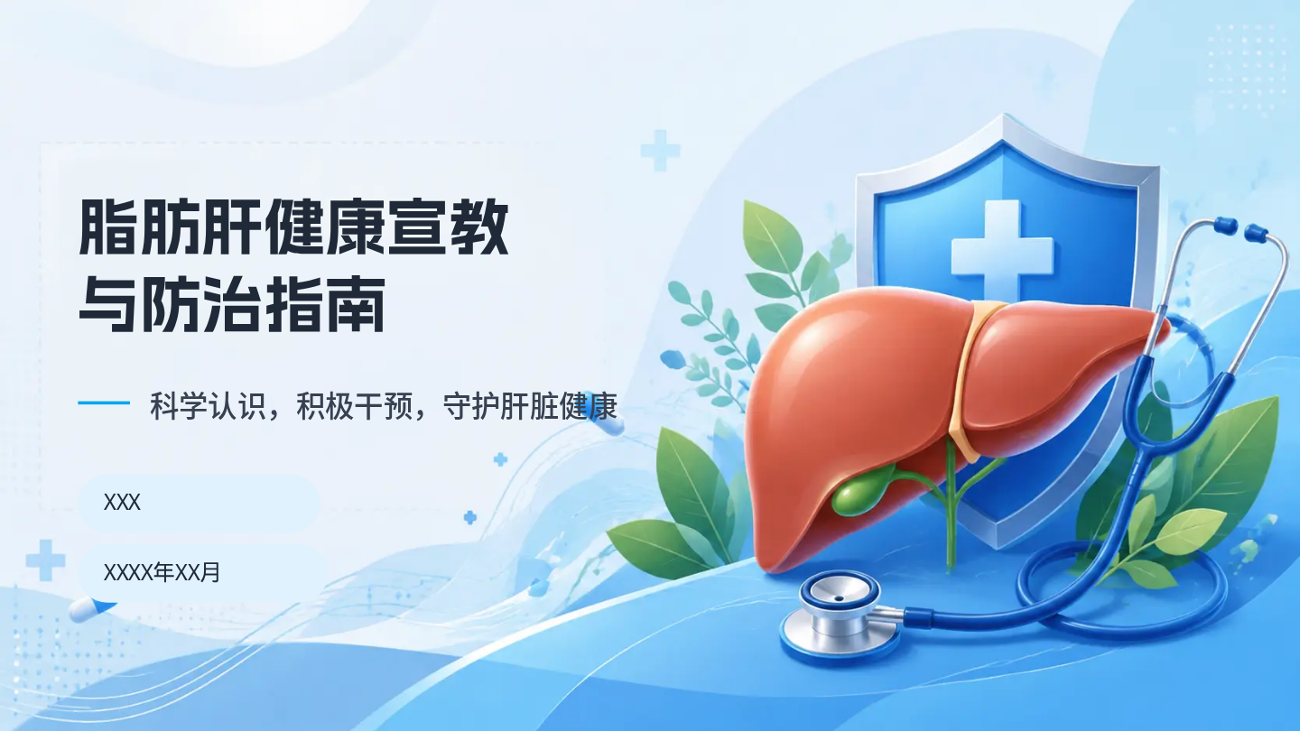 脂肪肝健康宣教 第1页