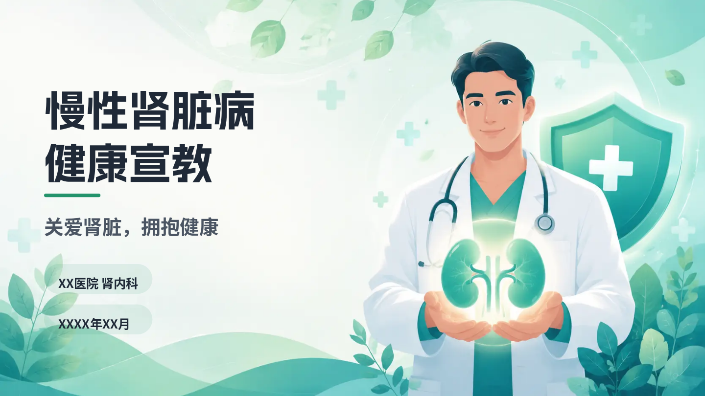 慢性肾脏病健康宣教 第1页