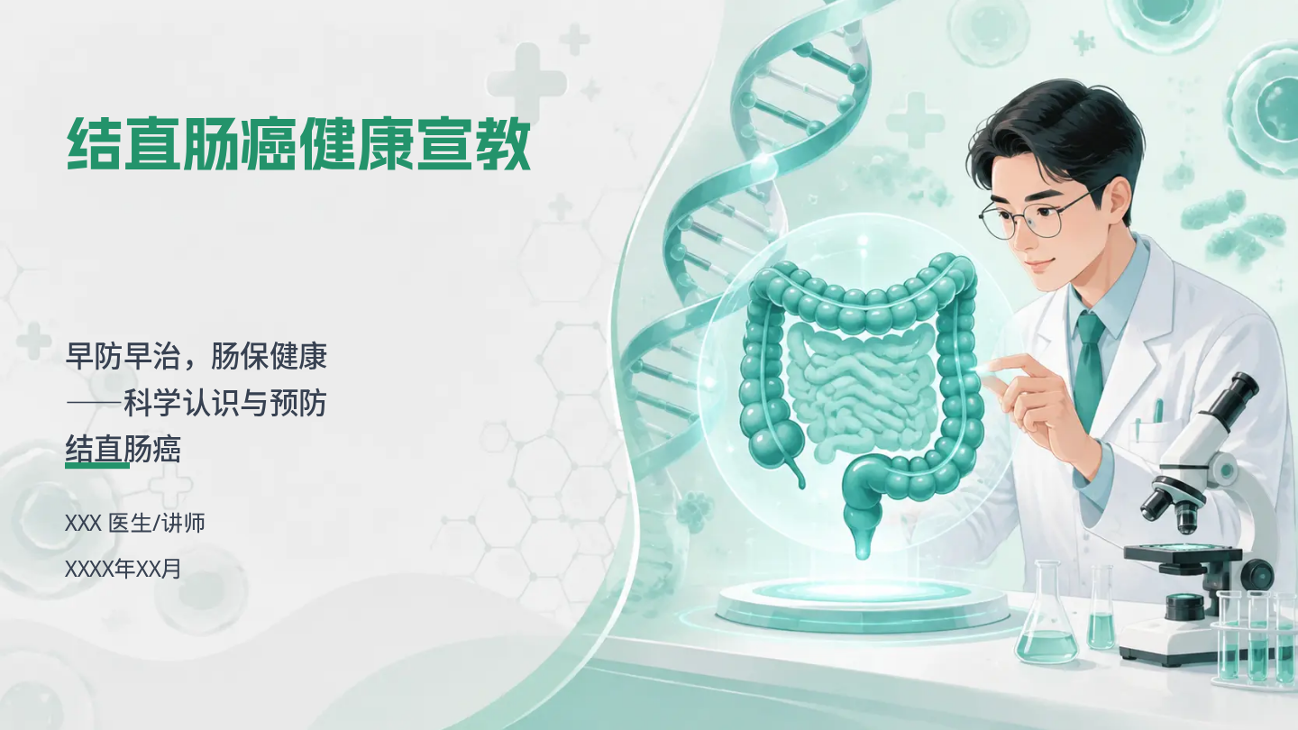结直肠癌健康宣教 第1页