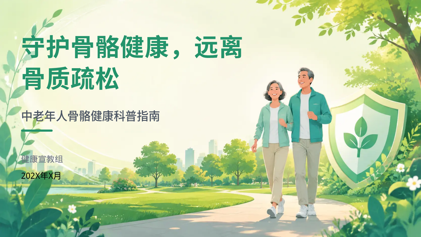 骨质疏松健康宣教 第1页