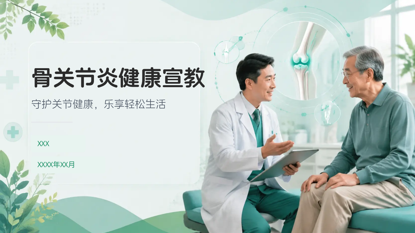 骨关节炎健康宣教 第1页