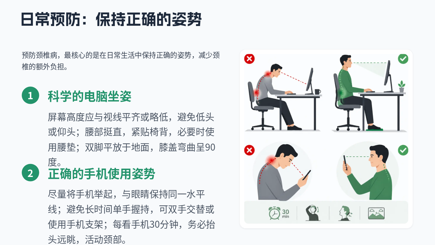颈椎病健康宣教 第8页