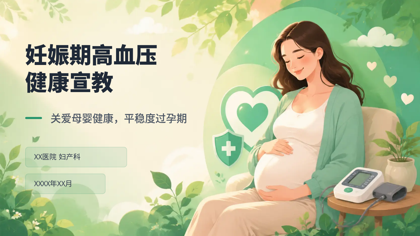妊娠期高血压健康宣教 第1页