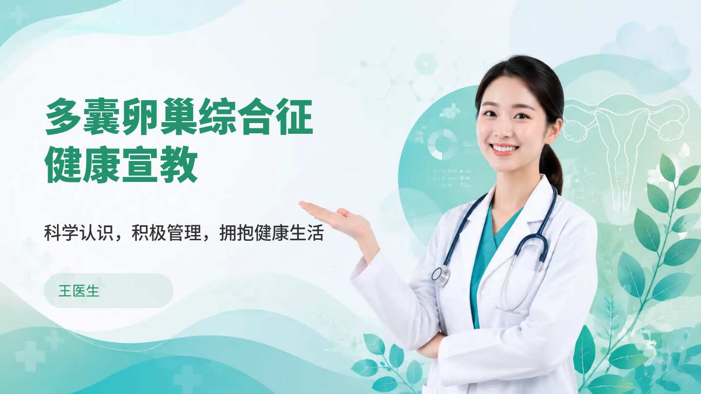 多囊卵巢综合征健康宣教 第1页