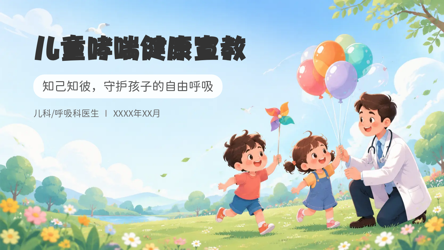 儿童哮喘健康宣教 第1页