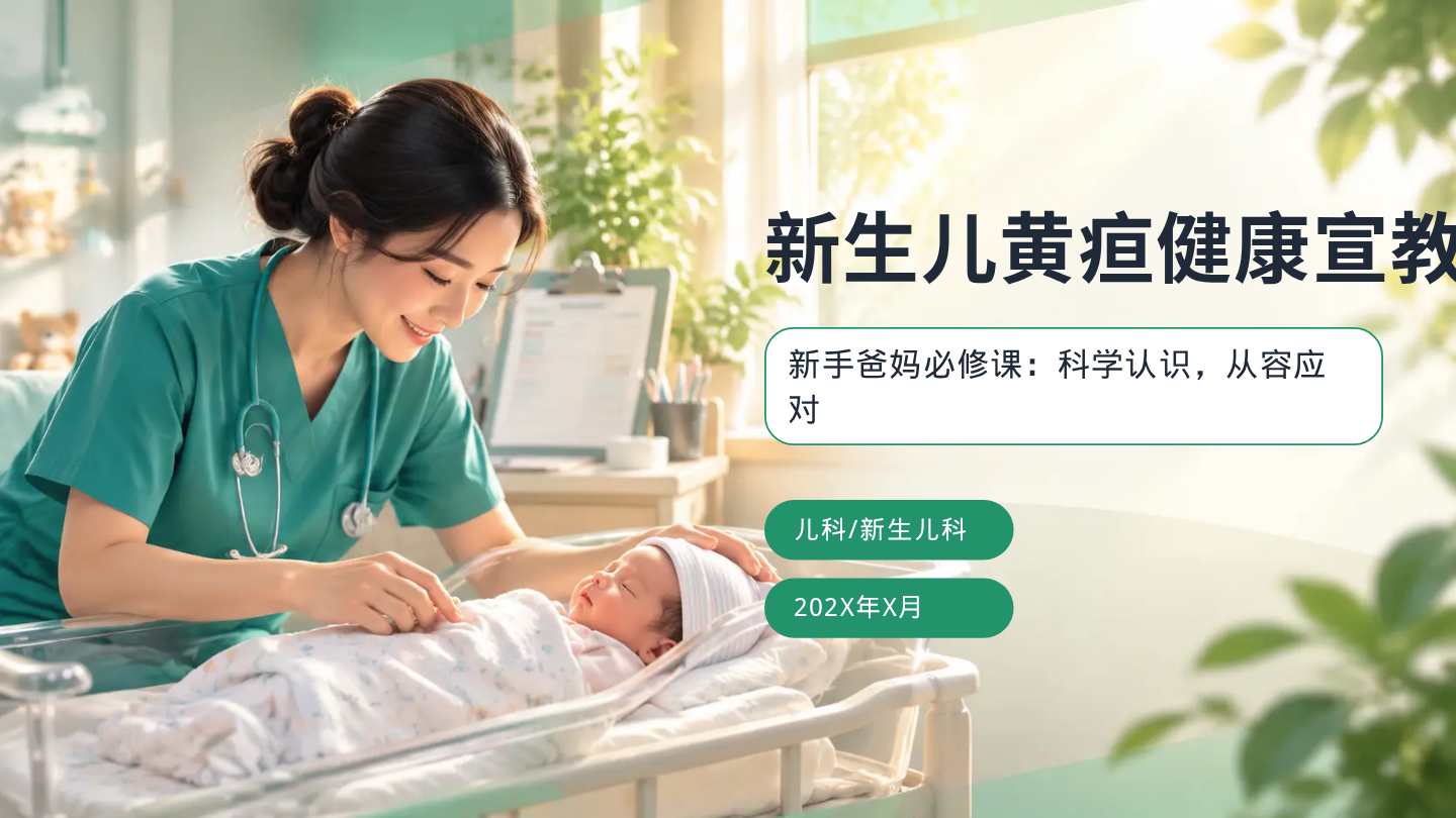 新生儿黄疸健康宣教 第1页