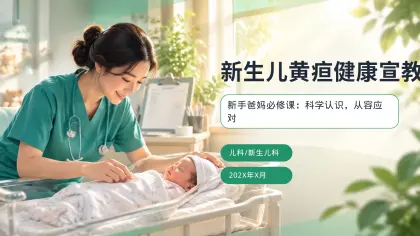 新生儿黄疸健康宣教