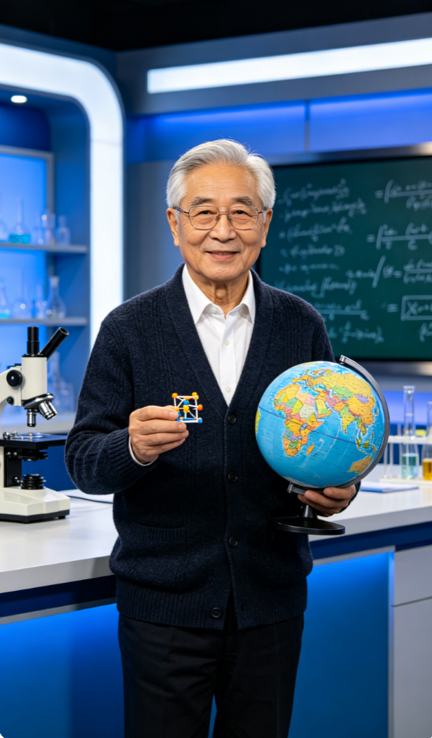 真人数字人教授形象