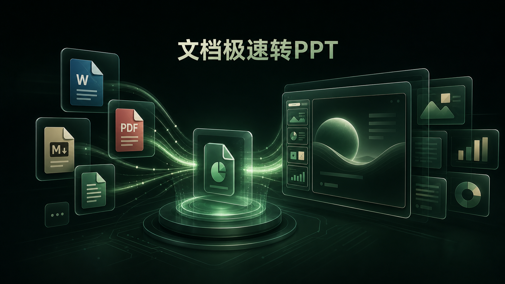 多格式文档极速转 PPT