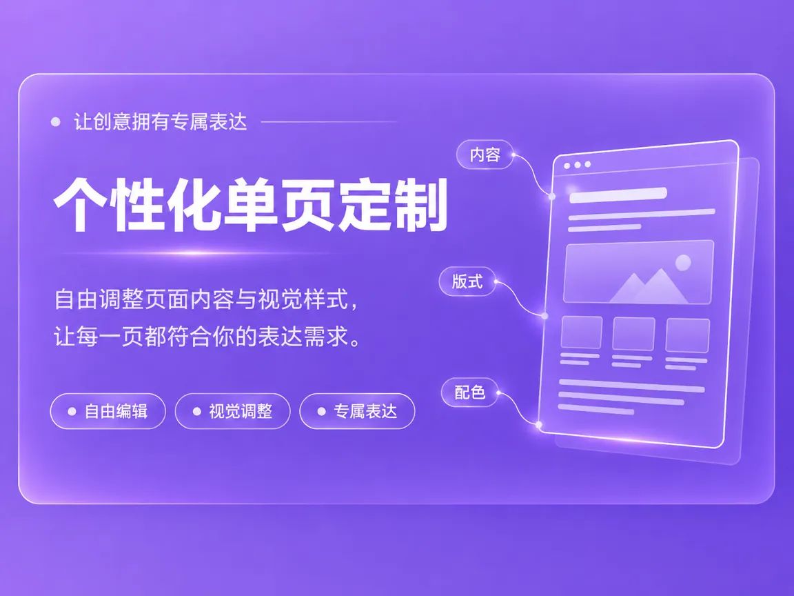个性化 PPT 单页定制