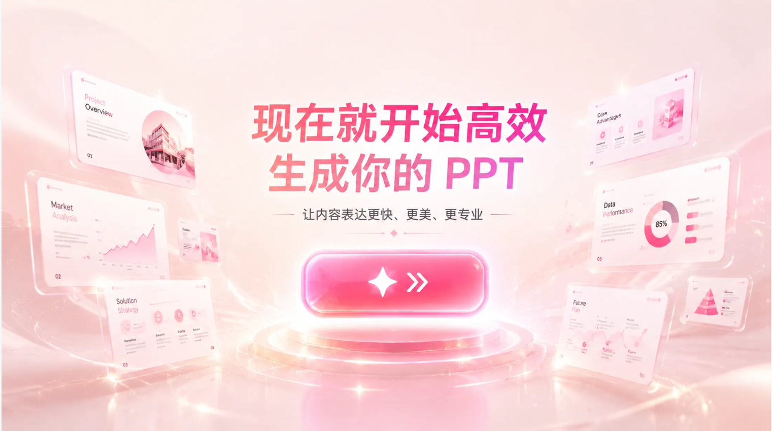 立即使用 GammaPPT AI 高效生成 PPT