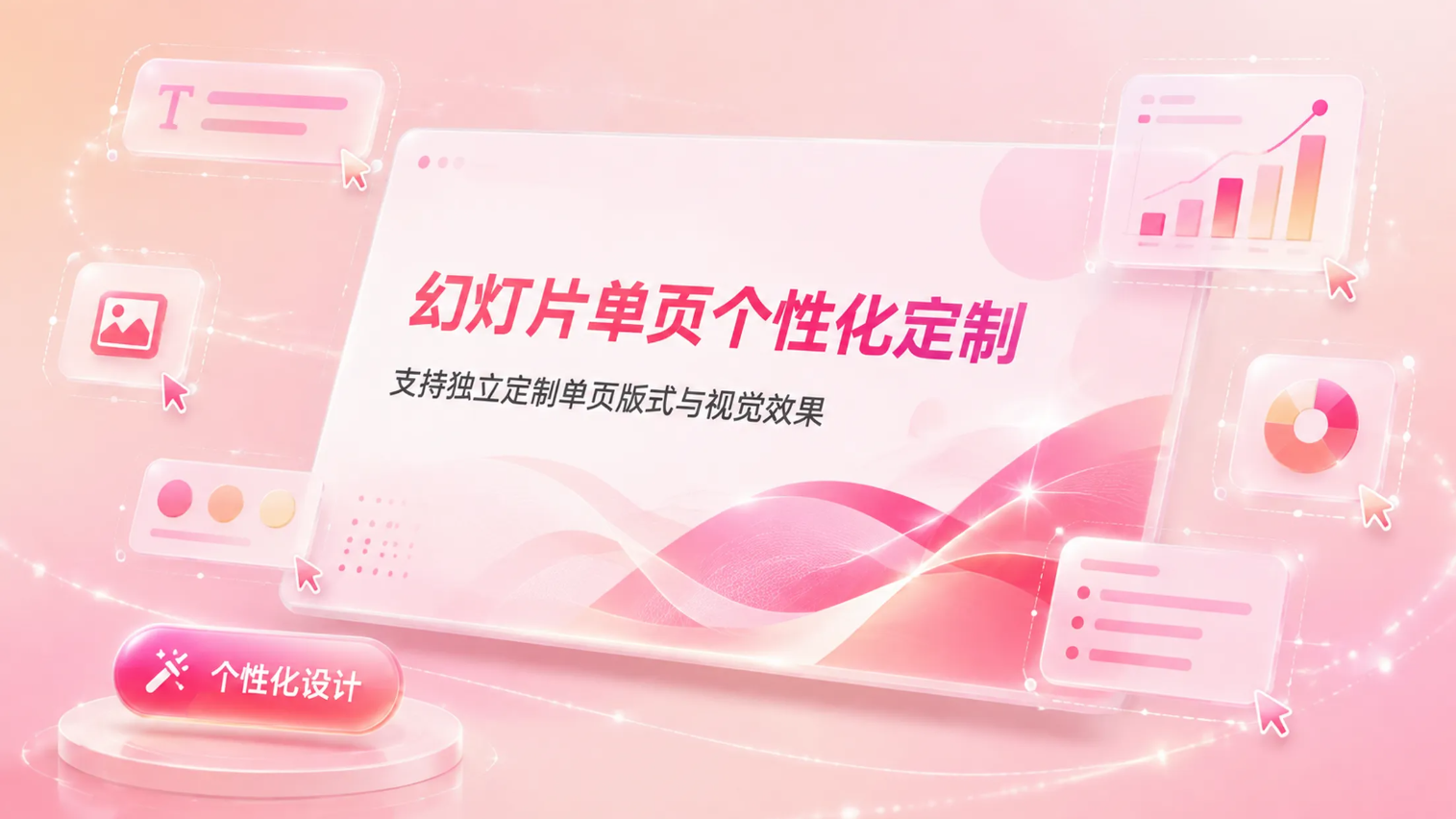 PPT 单页文字、图片、配色和图表个性化定制