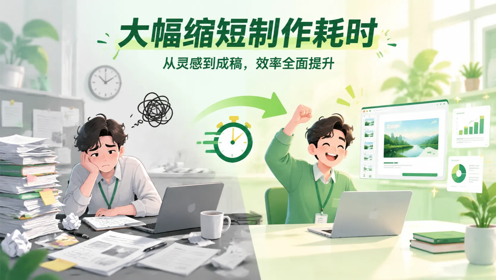 使用 AI 大幅缩短 PPT 制作耗时
