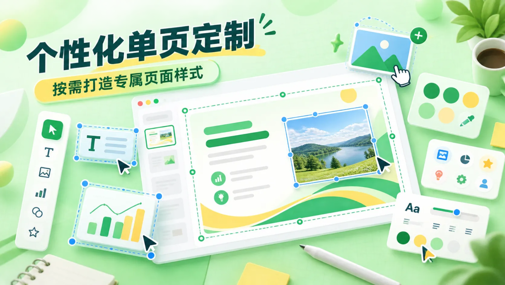 PPT 单页文字、图片、图表和配色个性化编辑