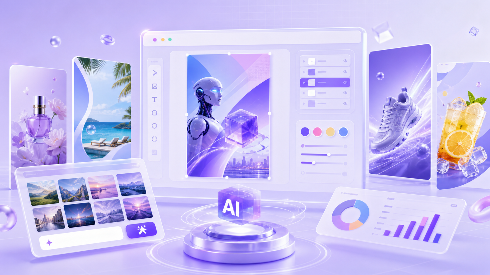 AI 一键生成海报工具推荐主图