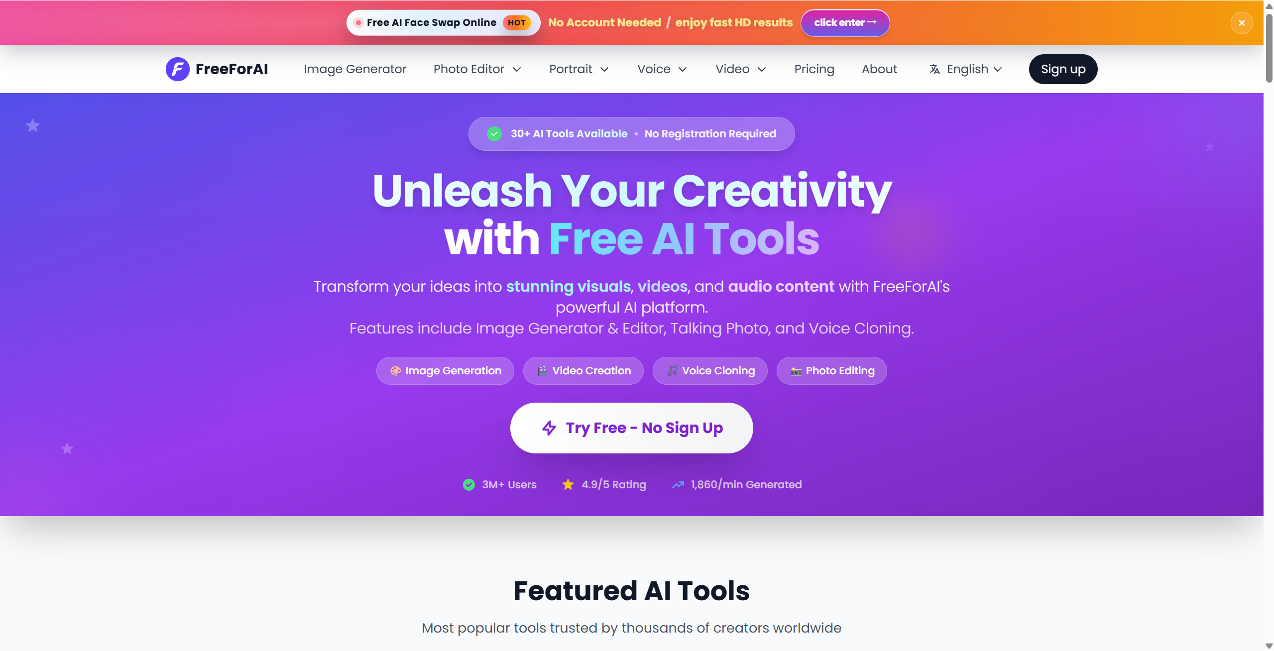 FreeForAI AI 生图工具