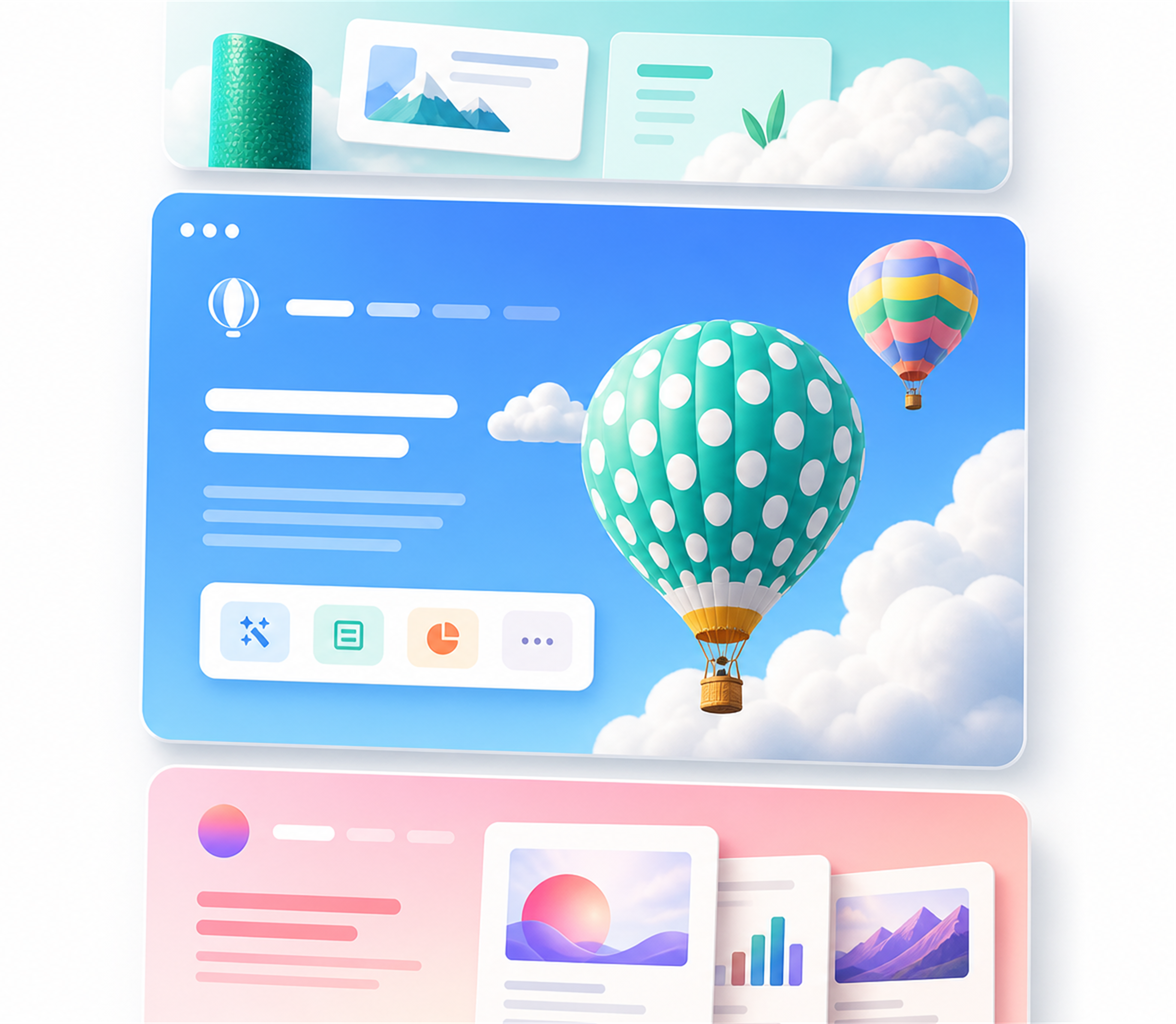 Gamma 风格 AI PPT 生成页面展示