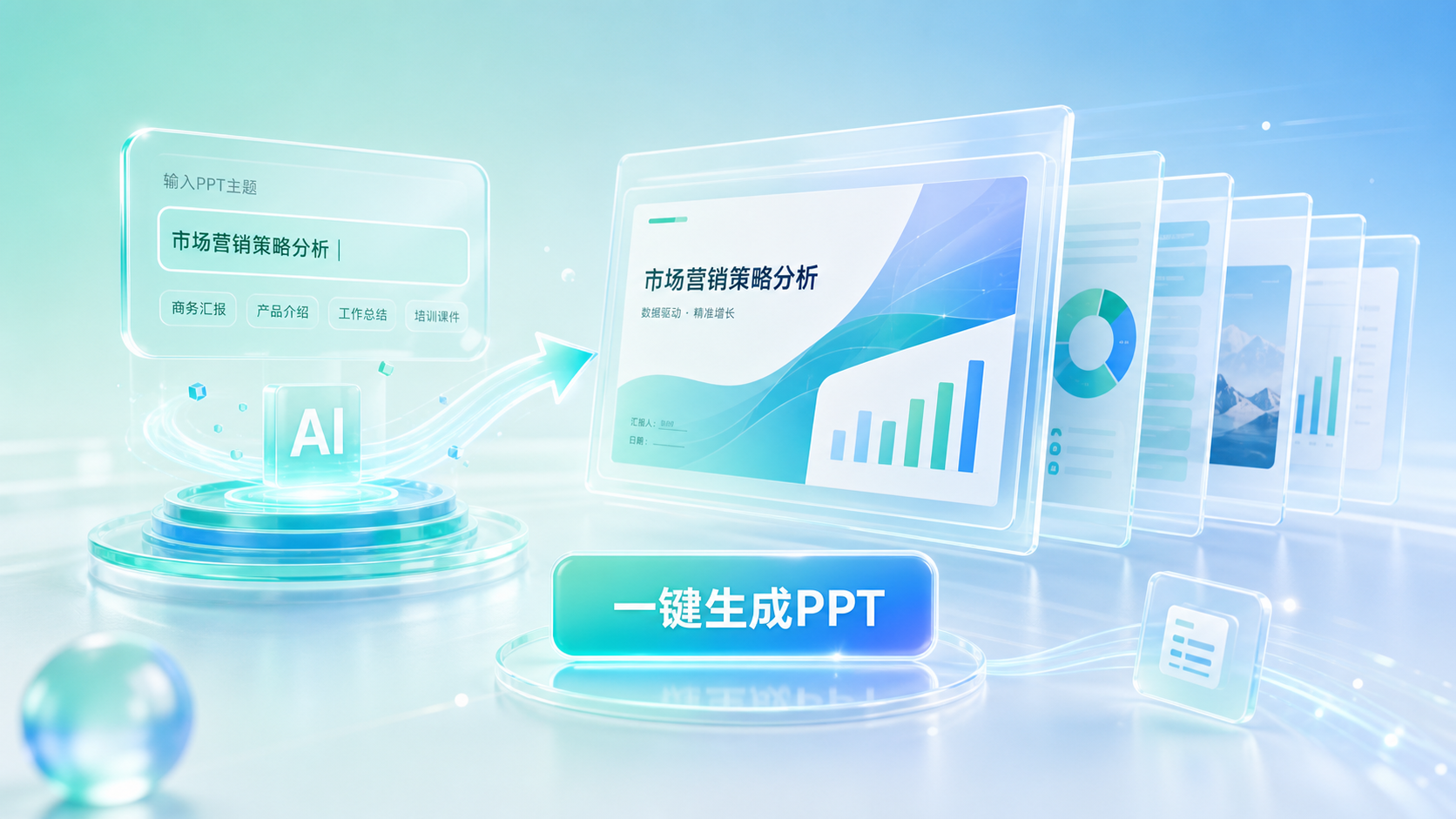 wenkuppt 一键生成 PPT 演示图