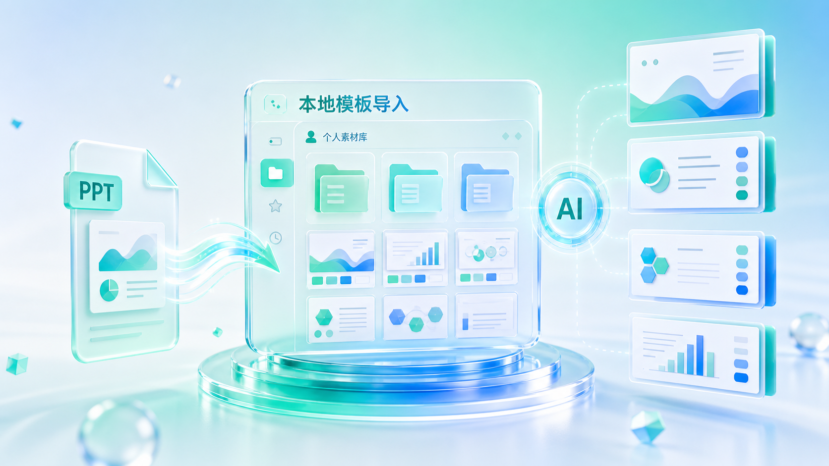 wenkuppt 导入本地 PPT 模板