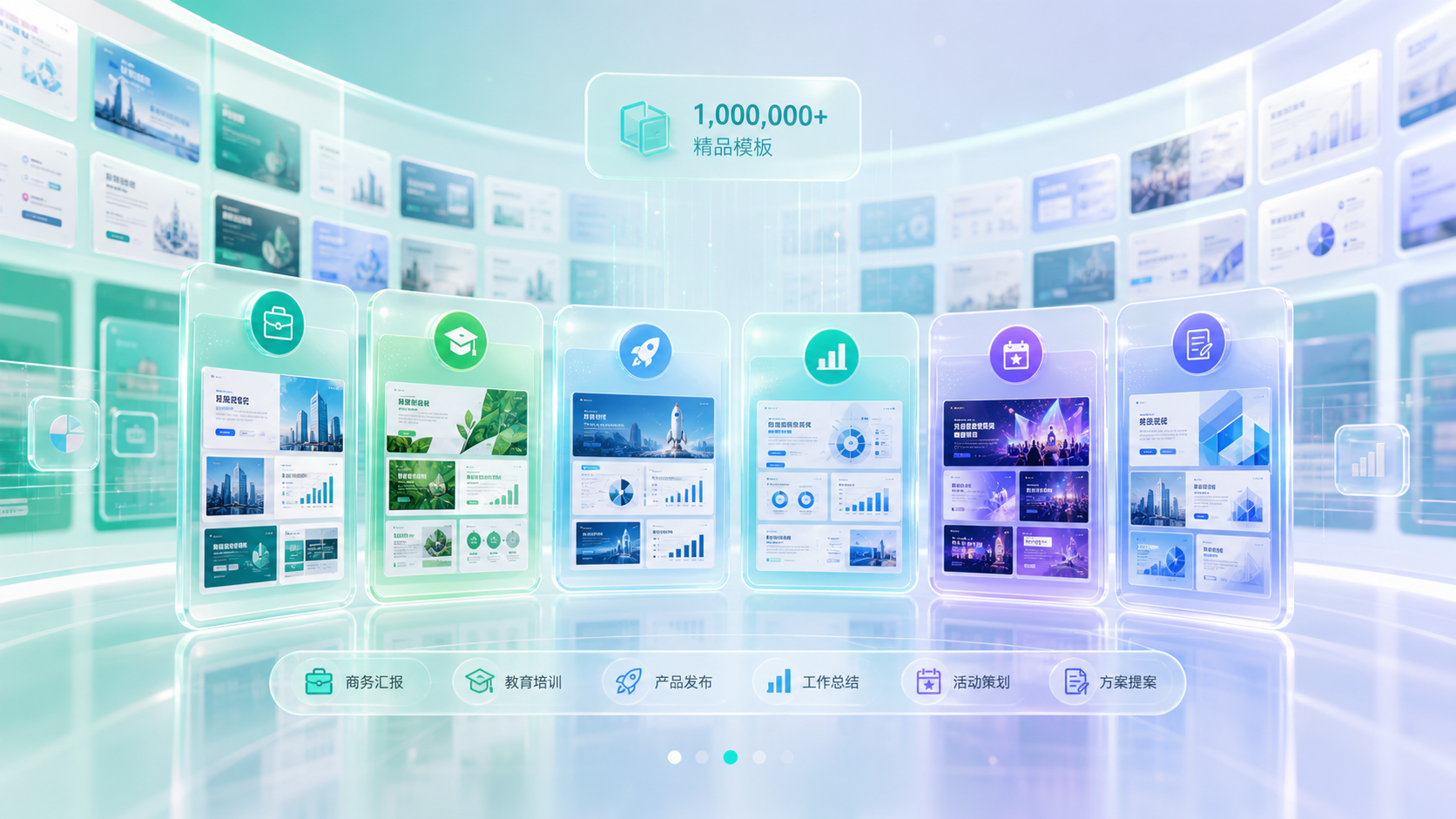 百万级精品模板・全行业全场景覆盖