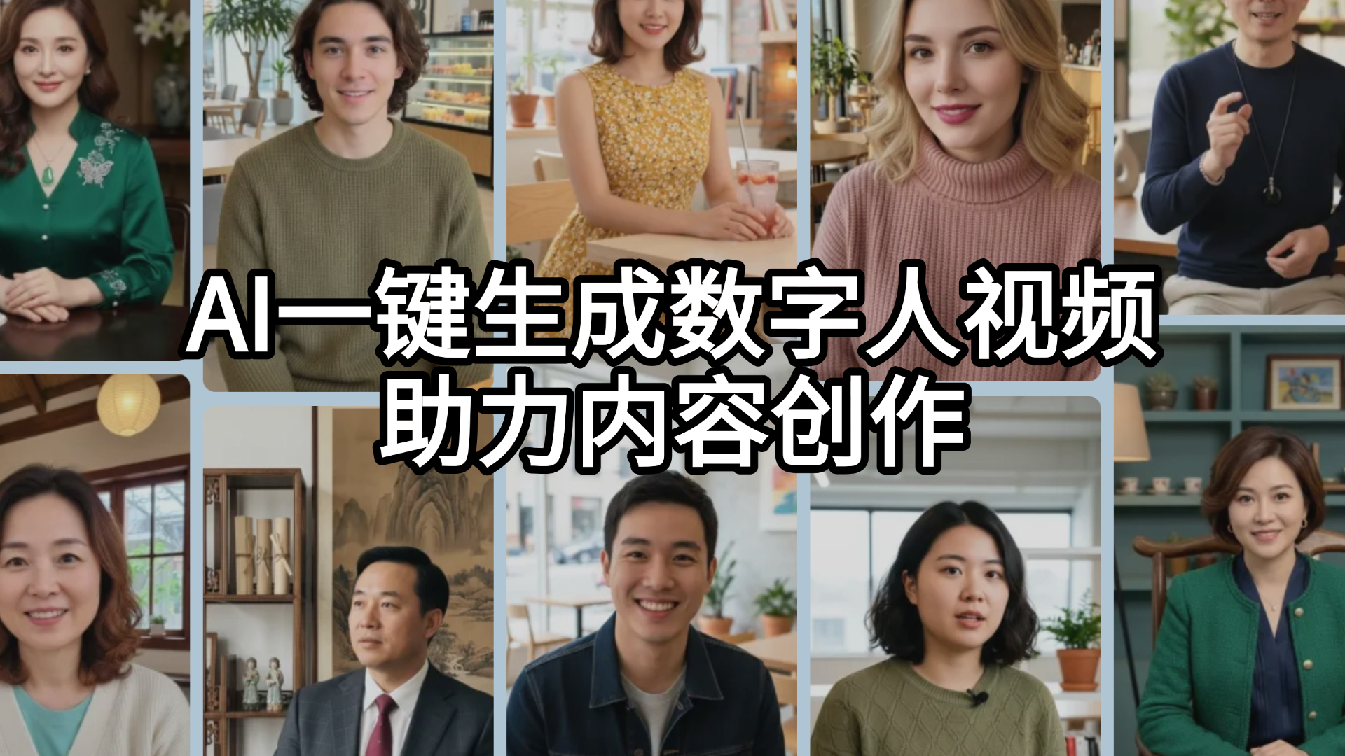 数字人产品展示图